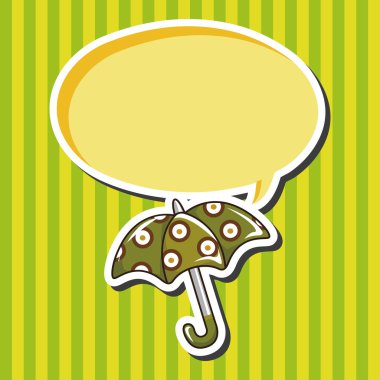 Şemsiye Tema öğeleri vektör, eps