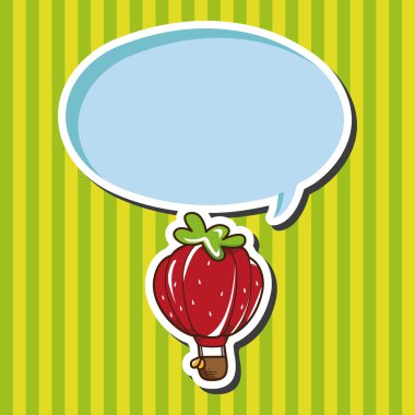 Stil sıcak hava balon Tema öğeleri vektör, eps