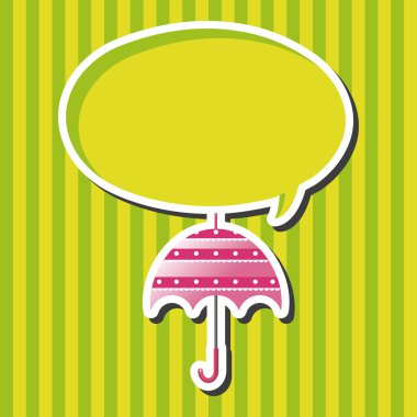 Şemsiye Tema öğeleri vektör, eps