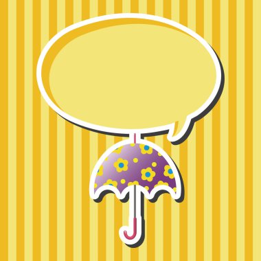 Şemsiye Tema öğeleri vektör, eps