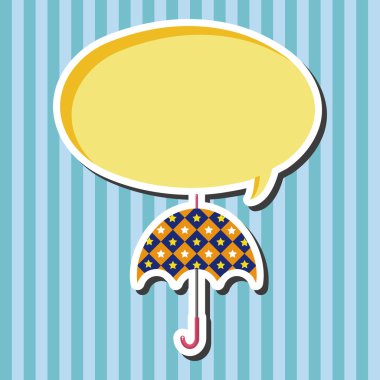 Şemsiye Tema öğeleri vektör, eps