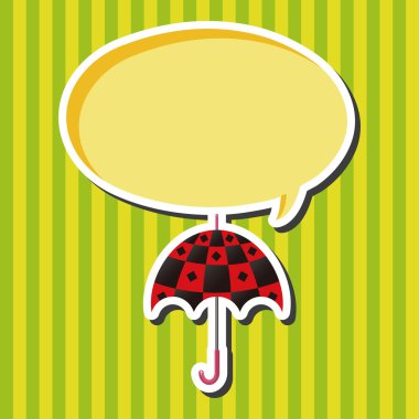 Şemsiye Tema öğeleri vektör, eps