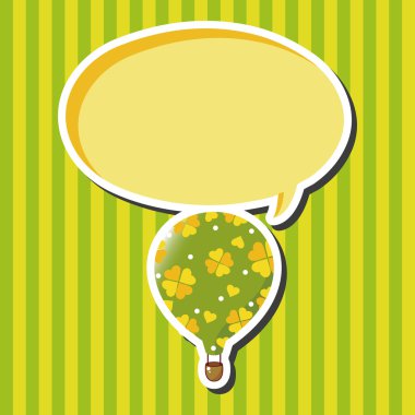 Stil sıcak hava balon Tema öğeleri vektör, eps