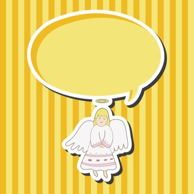 Angel Tema öğeleri vektör, eps