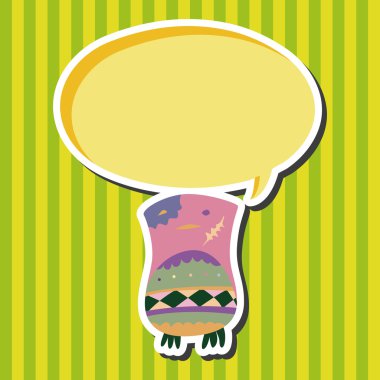 baykuş karikatür Tema öğeleri vektör, eps