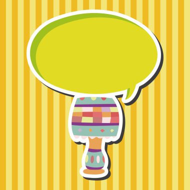 Tasarım lamba stil tema öğeleri vektör, eps