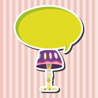 Tasarım lamba stil tema öğeleri vektör, eps