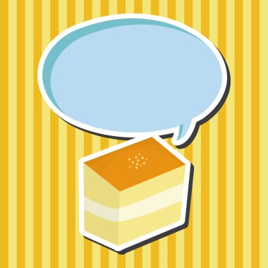 Dekorasyon öğeleri vektör, kek eps