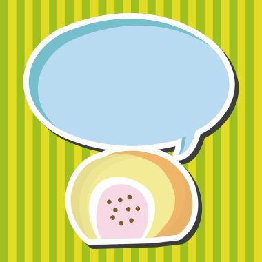 Dekorasyon öğeleri vektör, kek eps