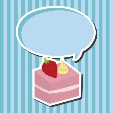 Dekorasyon öğeleri vektör, kek eps