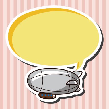 Zeplin Tema öğeleri vektör, eps