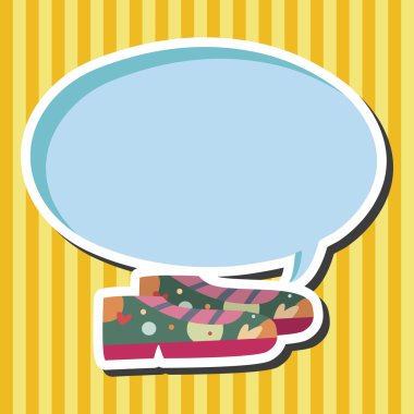 Ayakkabı tarzı tema öğeleri vektör, eps