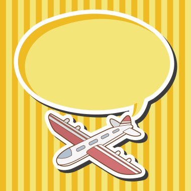 uçak Tema öğeleri vektör, eps