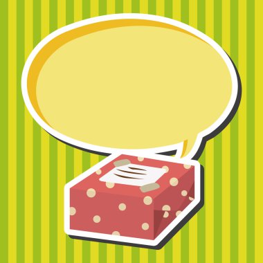 hediye Tema düz simgesi öğeleri arka plan, eps10