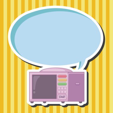 mobilya Tema televizyon öğeleri vektör, eps