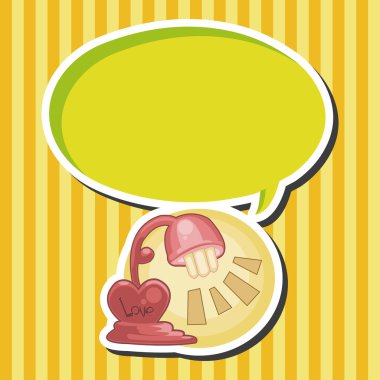 Tasarım kalp lamba stil tema öğeleri vektör, eps