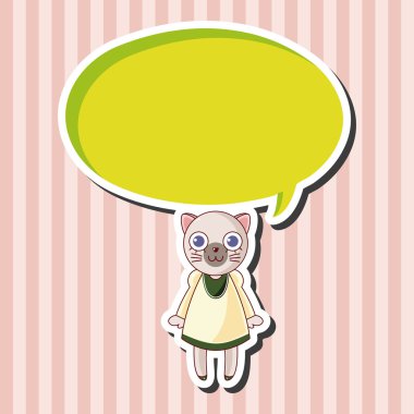 hayvan kedi çizgi film Tema öğeleri