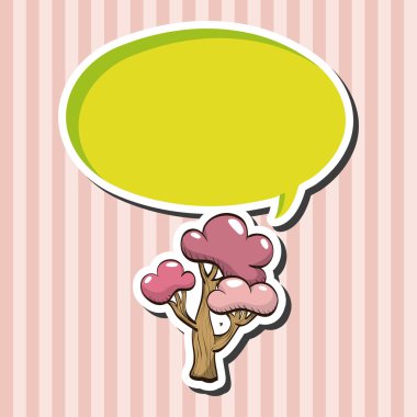 ağaç Tema öğeleri vektör, eps