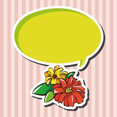 Tema öğeleri vektör çiçek, eps