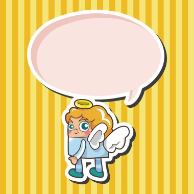 Angel Tema öğeleri vektör, eps