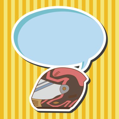 yarış kask Tema öğeleri vektör, eps