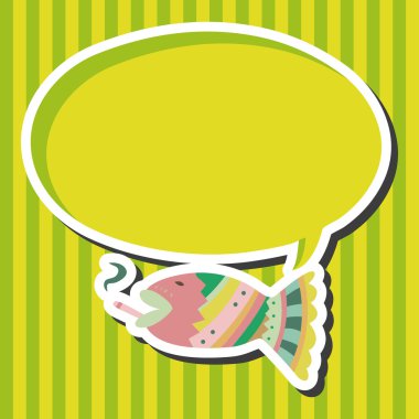 Balık Tema öğeleri vektör, eps