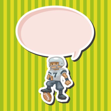 Futbol oyuncu Tema öğeleri