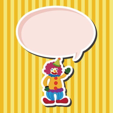 Eğlence Parkı palyaço Tema öğeleri