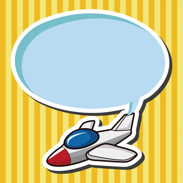 Éléments thème avion vecteur, eps — Image vectorielle