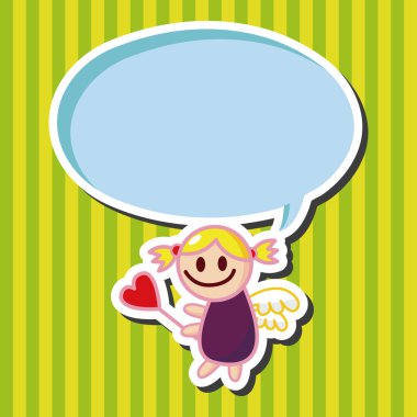 Angel Tema öğeleri vektör, eps