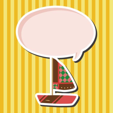 Ulaşım tekne Tema öğeleri