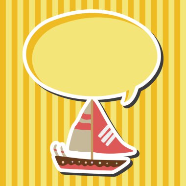 Ulaşım tekne Tema öğeleri