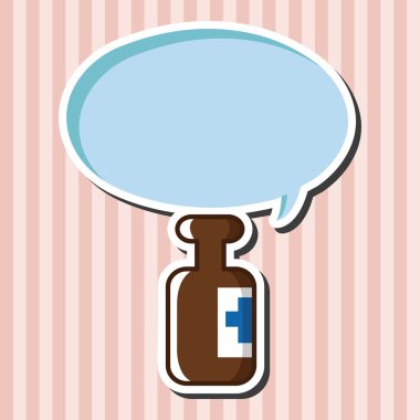 tıbbi şişe Tema öğeleri