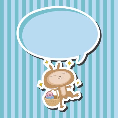 Paskalya tavşanı Tema öğesinin