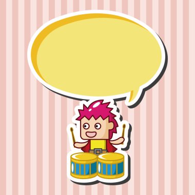 grup üye davulcu Tema öğeleri