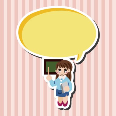 kişi karakter öğretmen Tema öğeleri