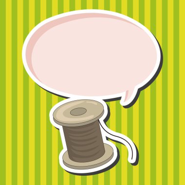 Balık tutma çizgi Tema öğeleri