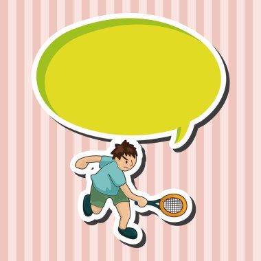 Tenis oyuncu Tema öğeleri