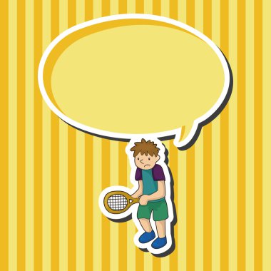 Tenis oyuncu Tema öğeleri