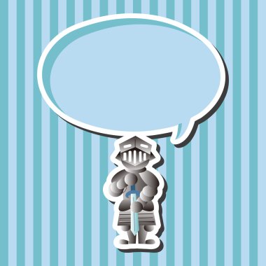 Ortaçağ karakter karikatür Tema öğeleri