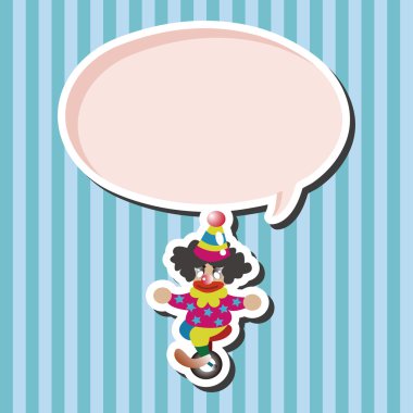 sirk palyaço Tema öğeleri