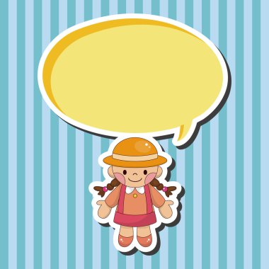 Öğrenci karikatür Tema öğeleri vektör, eps