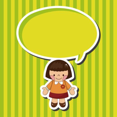 Öğrenci karikatür Tema öğeleri vektör, eps