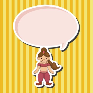 Aladdin prenses tema öğeleri