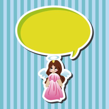 Angel Tema öğeleri vektör, eps