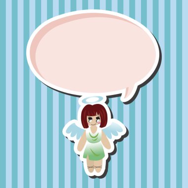 Angel Tema öğeleri vektör, eps