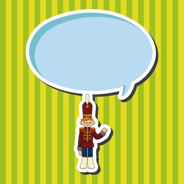 Oyuncak askerler Tema öğeleri vektör, eps