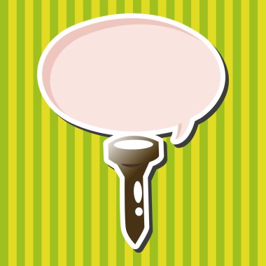 Golf ekipman Tema öğeleri