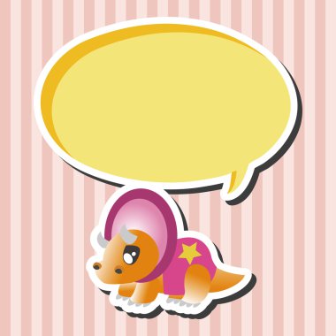 dinozor çizgi film Tema öğeleri