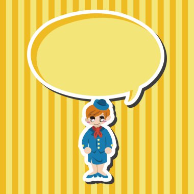 Uçuş görevlileri Tema öğeleri